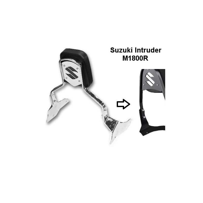 Naslonjalo sovoznikovega sedeža - Suzuki Intruder M1800R črna razprodaja