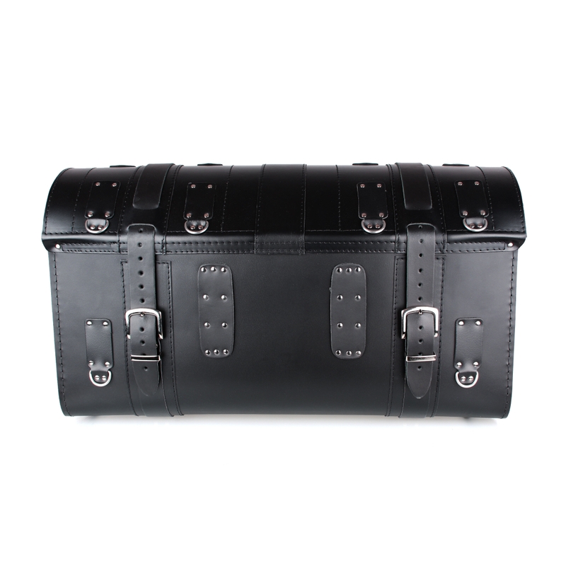 Chopper RSA-16A usnjen kovček za motorno kolo s ključavnico