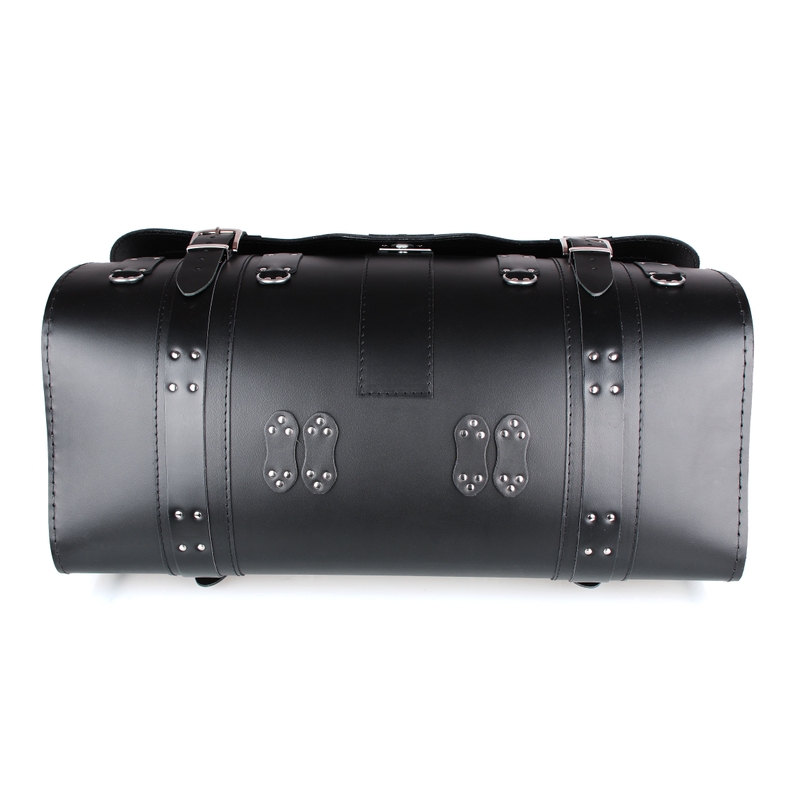 Chopper RSA-16A usnjen kovček za motorno kolo s ključavnico