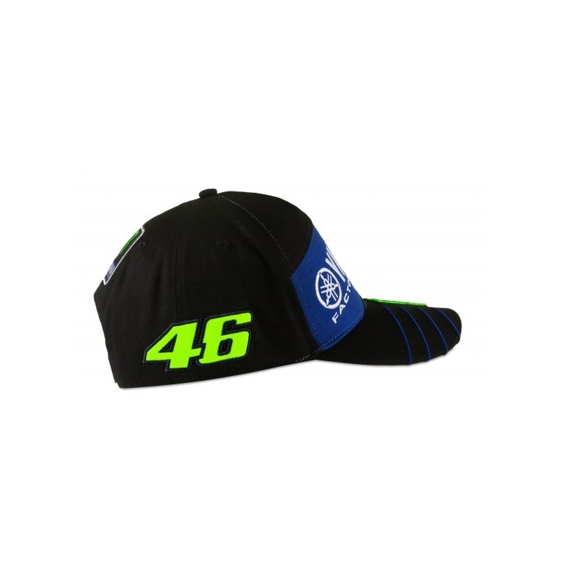 Kapa VR46 Valentino Rossi Yamaha črna