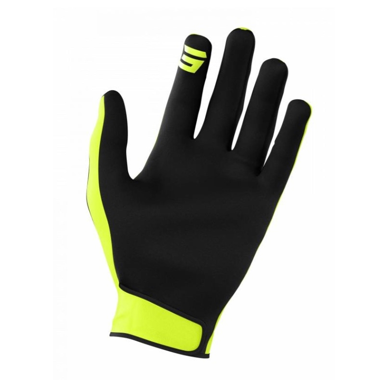 Motokros rokavice Shot Raw Burst black-fluo yellow razprodaja