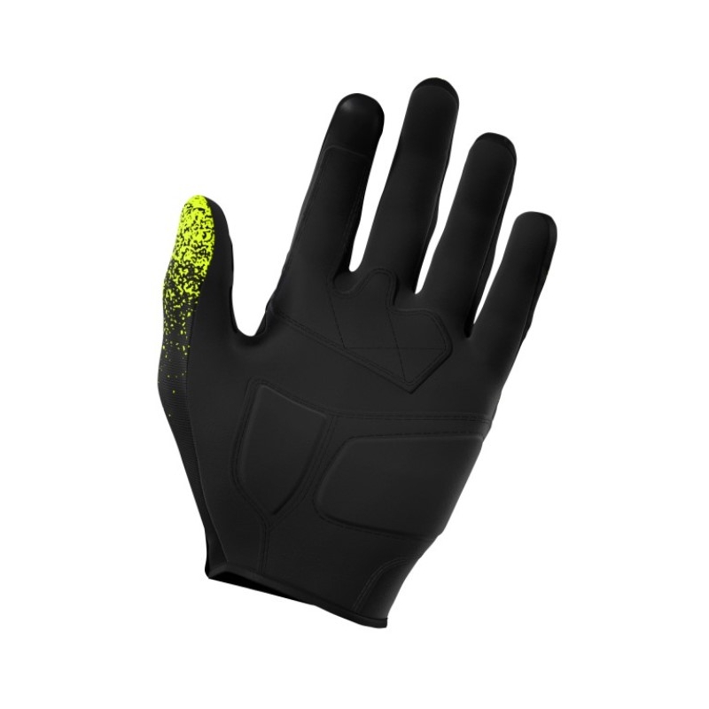 Motokros rokavice Shot Drift Edge black-fluo rumena razprodaja