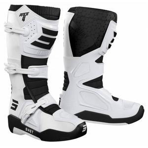 Shot Race 4 White Motorcycle Boots razprodaja