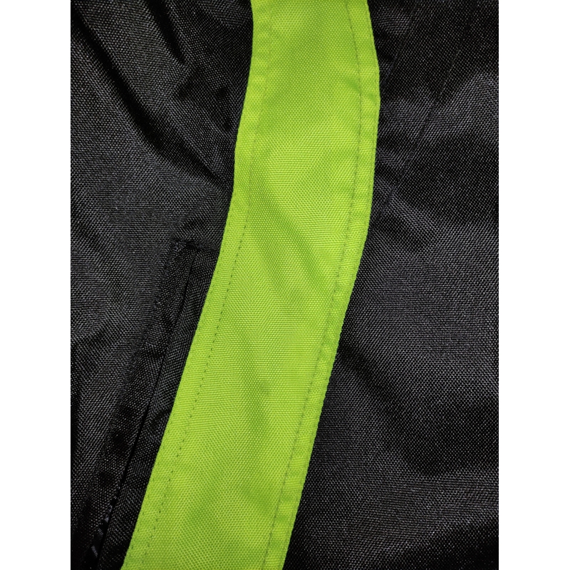 Motoristična jakna RSA ST-01 black-fluo yellow - II. kakovost
