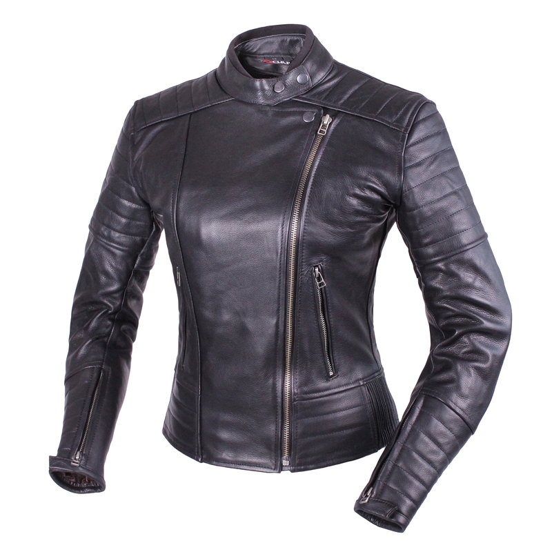 Ženska motoristična jakna Tschul 655 black - II. kakovost