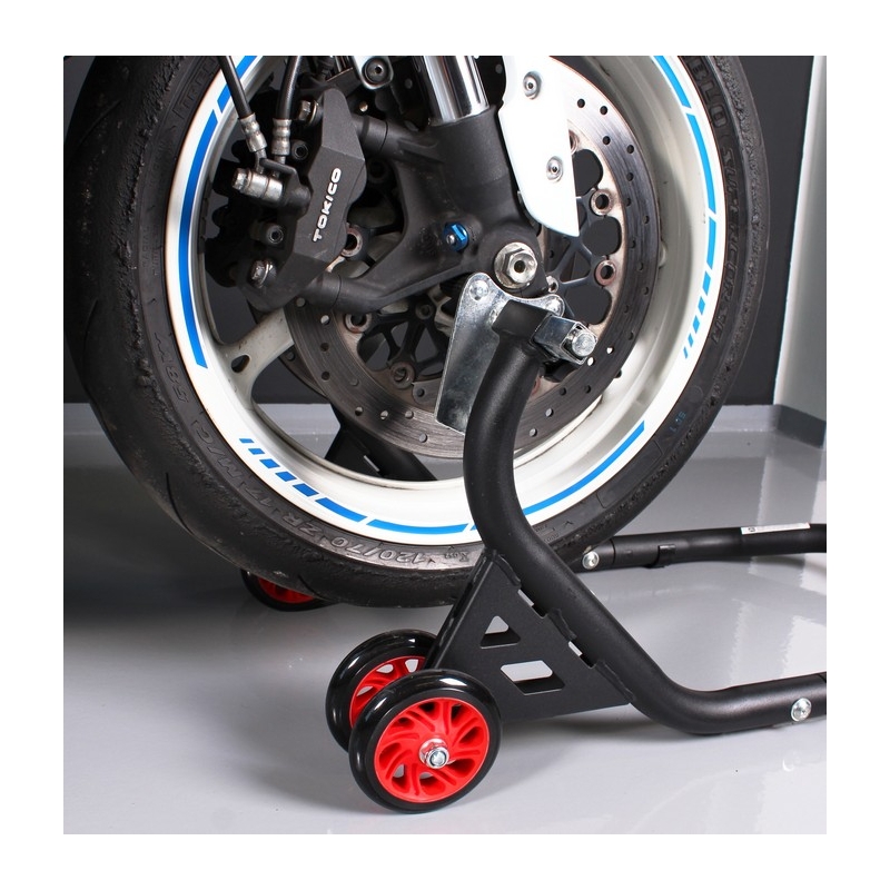 Sprednje stojalo za motorno kolo s kolesi R-TOOL EVO