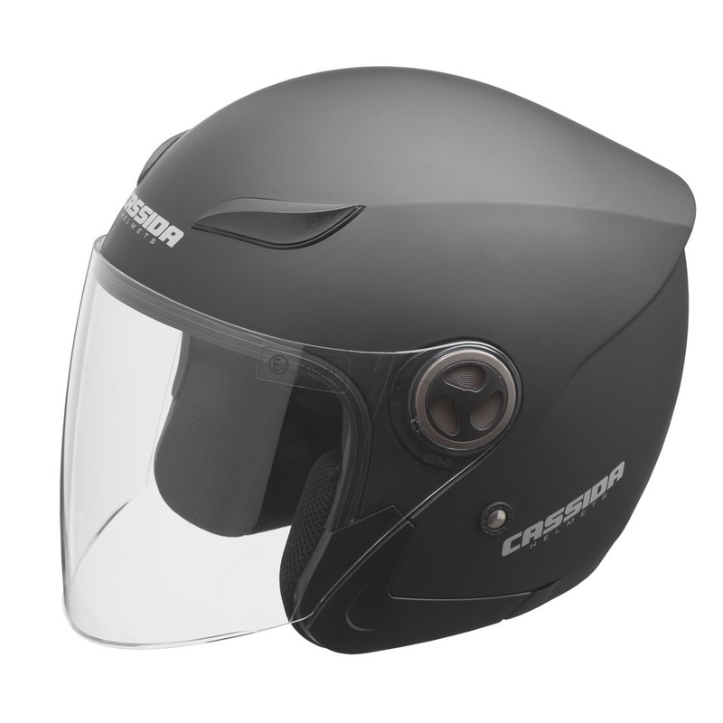 Cassida Reflex odprta motoristična čelada črna mat