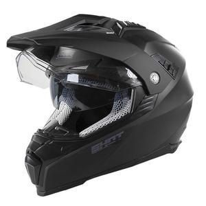 Enduro motoristična čelada Shot Ranger Solid Black Matte