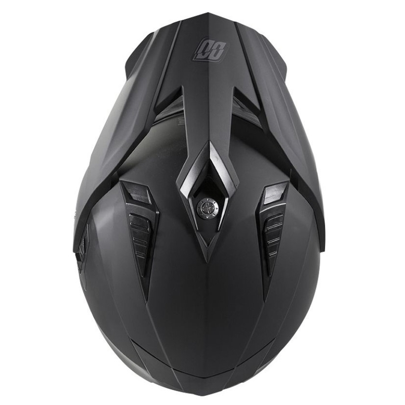 Enduro motoristična čelada Shot Ranger Solid Black Matte razprodaja
