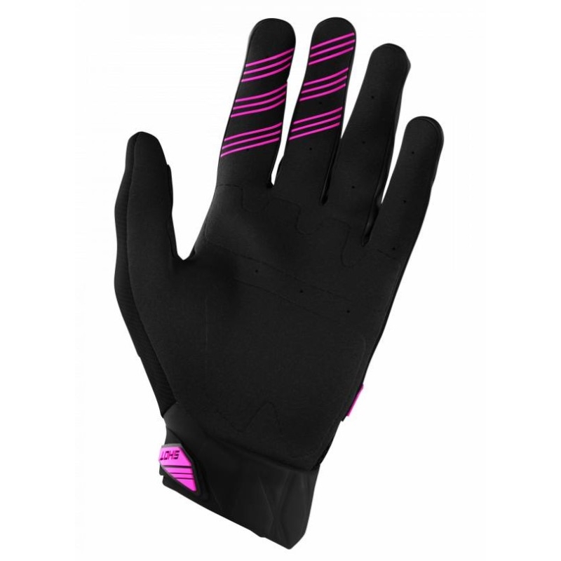 Otroške rokavice za motokros Shot Devo črno-rožnate razprodaja