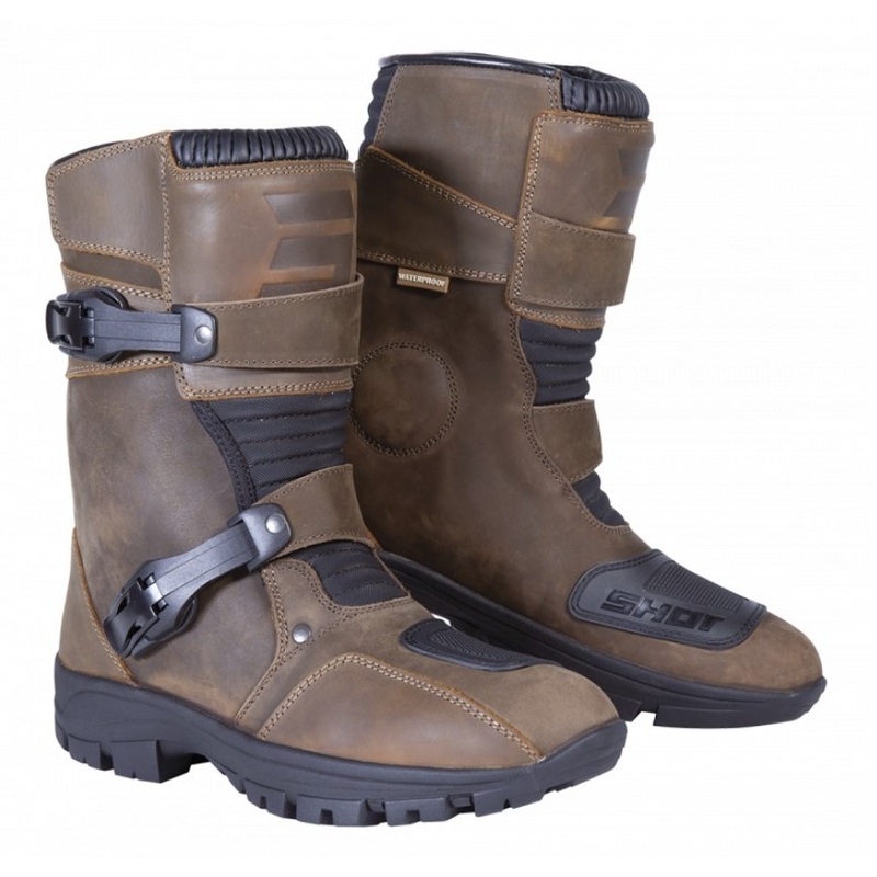 Moto čevlji Shot ATV 2.0 rjavi