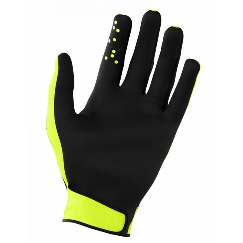 Motokros rokavice Shot Devo Skin črno-fluo rumene