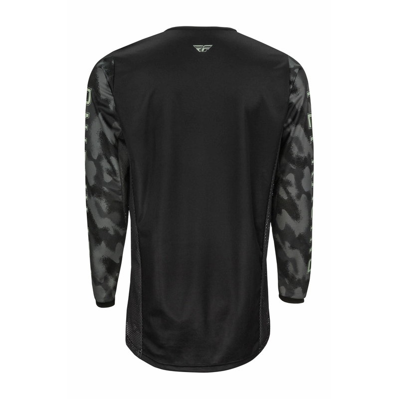 Motokros majica FLY Racing Kinetic S.E. 2022 black-grey camo
