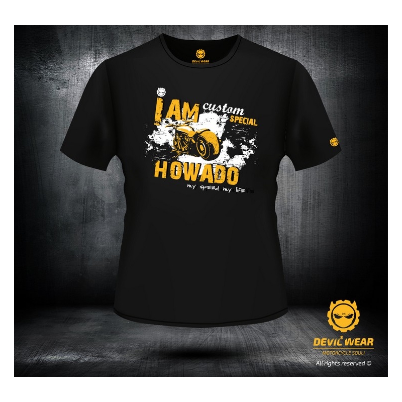 Moška majica Devils Wear - I am Howado-my speed my life