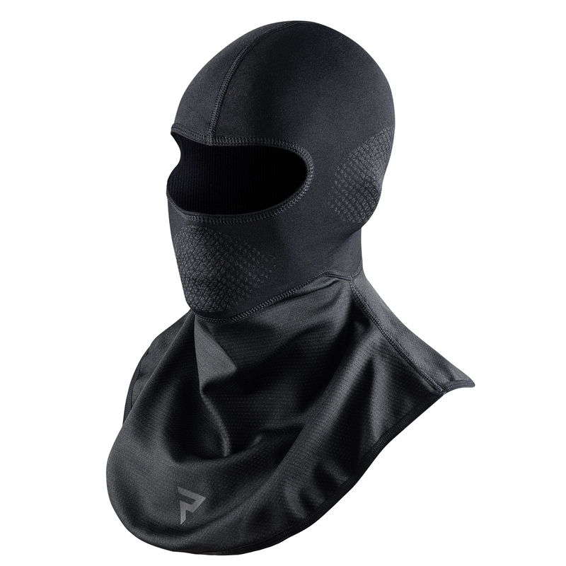 Rebelhorn Therm II Wind Black Termalna kapuca za čelado