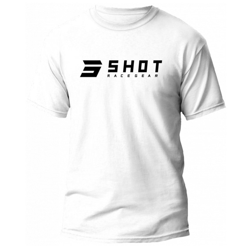 Moška bela majica Shot Team 2.0