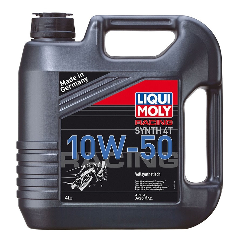 Motorno olje LIQUI MOLY Motorbike 4T Synth 10W50 Race 4 l
