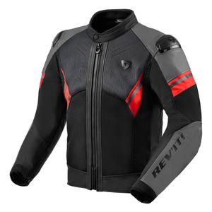 Motoristična jakna Revit Mantis 2 H2O black-red razprodaja