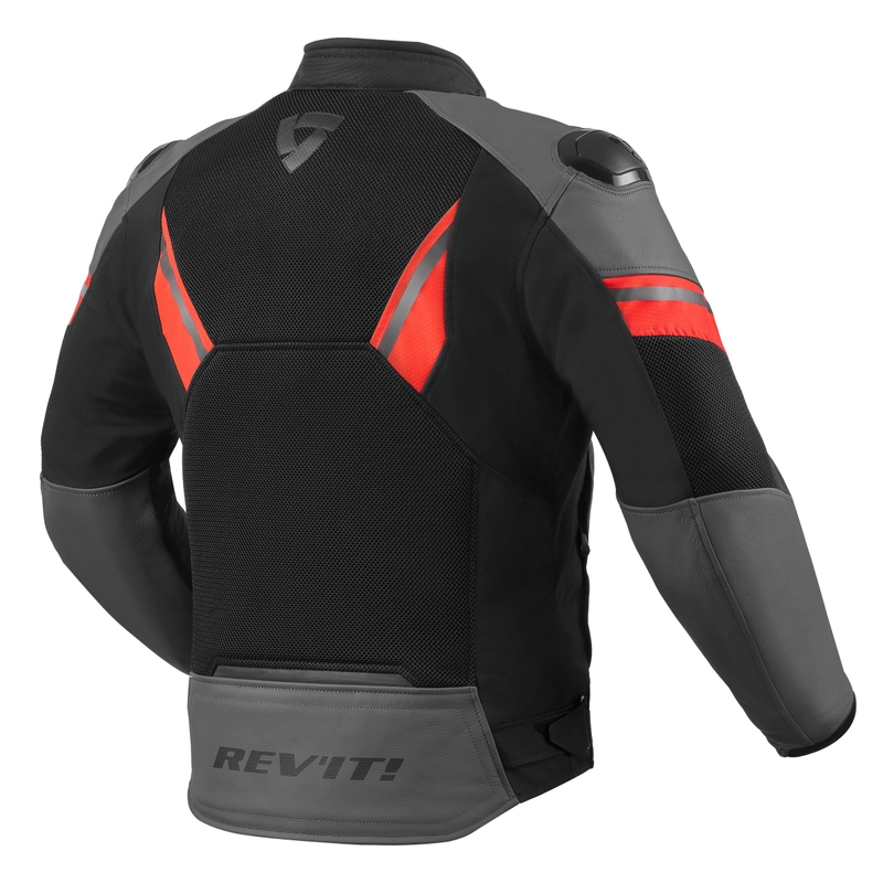 Motoristična jakna Revit Mantis 2 H2O black-red razprodaja