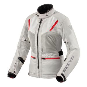 Revit Levante 2 H2O motoristična jakna za ženske Silver