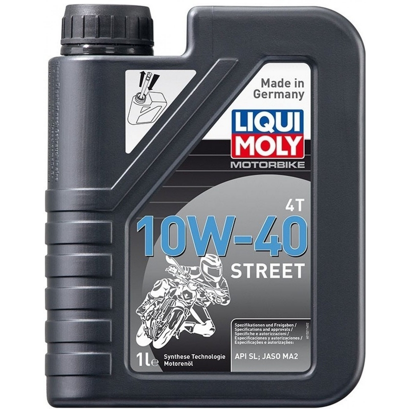 Motorno olje LIQUI MOLY Motorbike 4T 10W40 Street 1 l