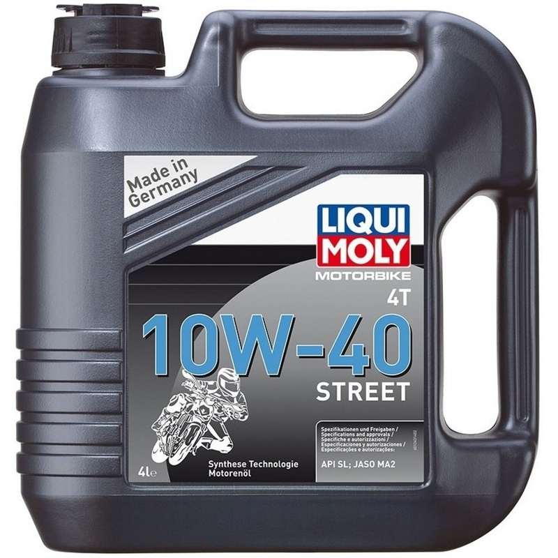 Motorno olje LIQUI MOLY Motorbike 4T 10W40 Street 4 l