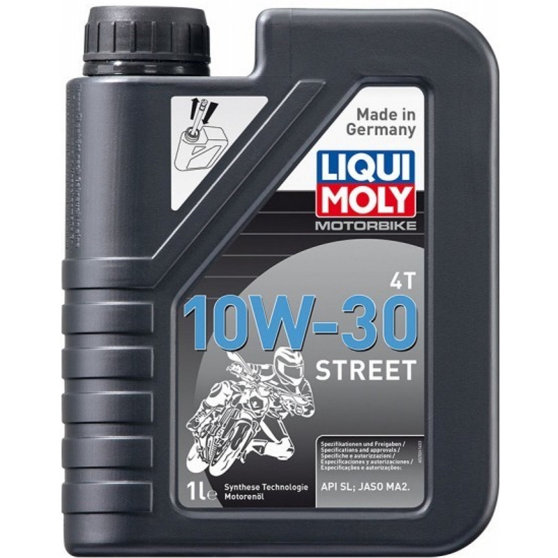 Motorno olje LIQUI MOLY Motorbike 4T 10W30 Street 1 l