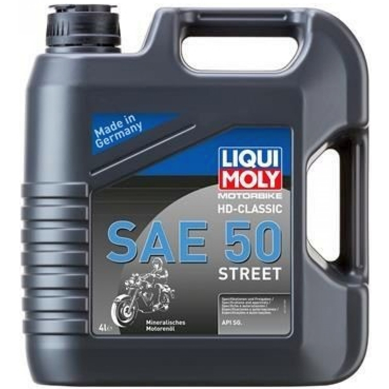 Motorno olje LIQUI MOLY Motorbike HD-Classic SAE 50 Street 4 l