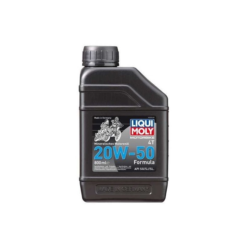 Motorno olje LIQUI MOLY Motorbike 4T 20W50 Formula 800 ml