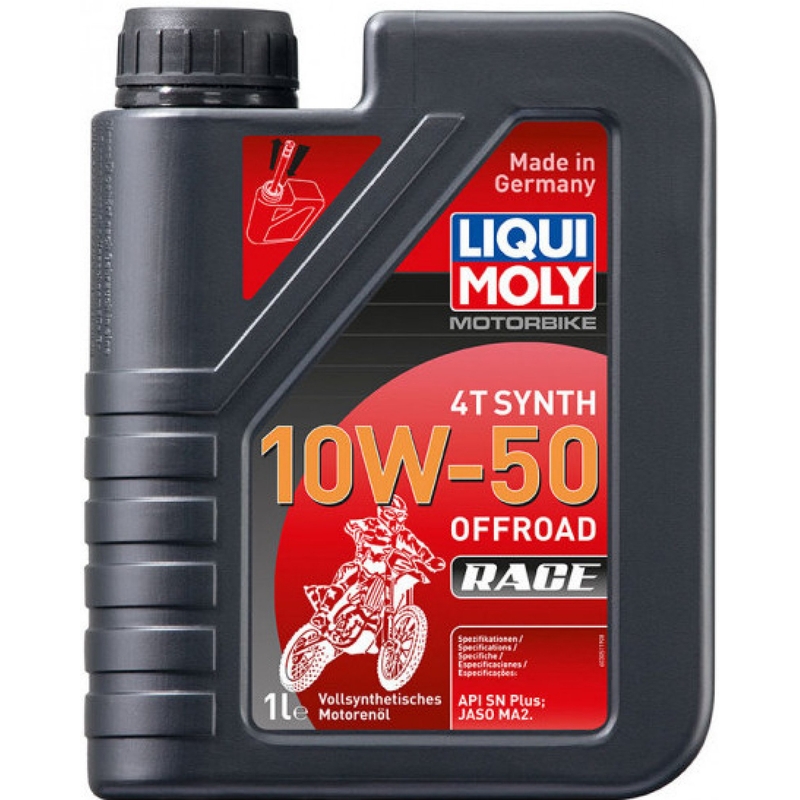Motorno olje LIQUI MOLY Motorbike 4T Synth 10W50 Offroad Race 1 l