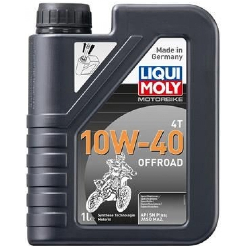 Motorno olje LIQUI MOLY Motorbike 4T 10W40 Offroad 1 l
