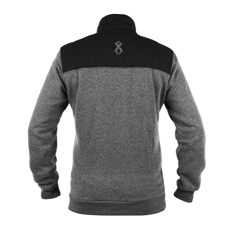 Moška jopa Rilax Nerr black-grey pulover razprodaja
