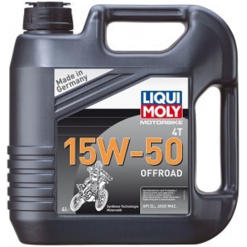 Motorno olje LIQUI MOLY Motorbike 4T 15W50 Offroad 4 l