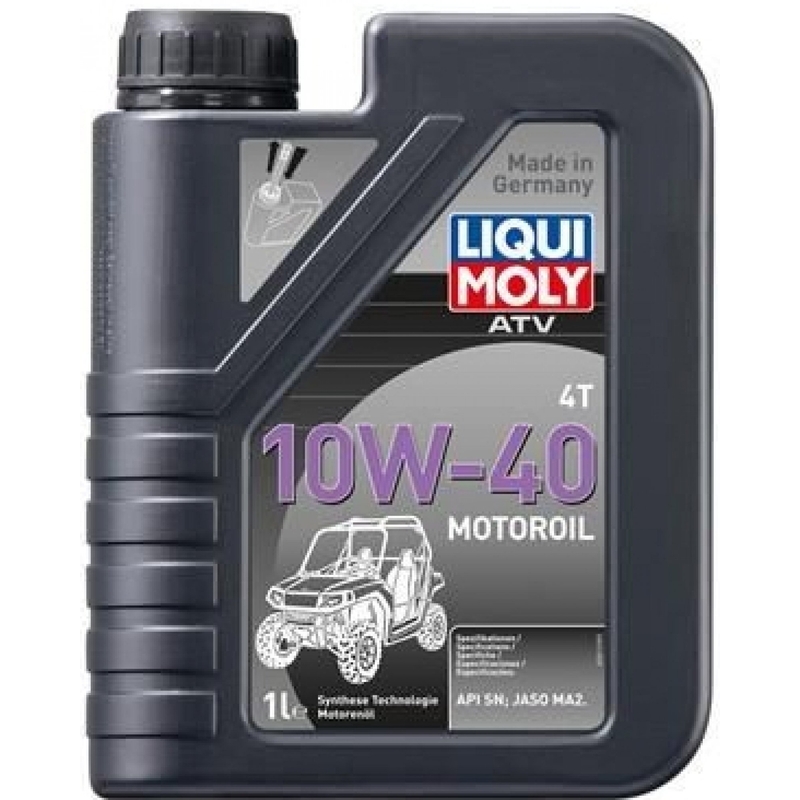 Motorno olje LIQUI MOLY ATV 4T Motoroil 10W40 1 L