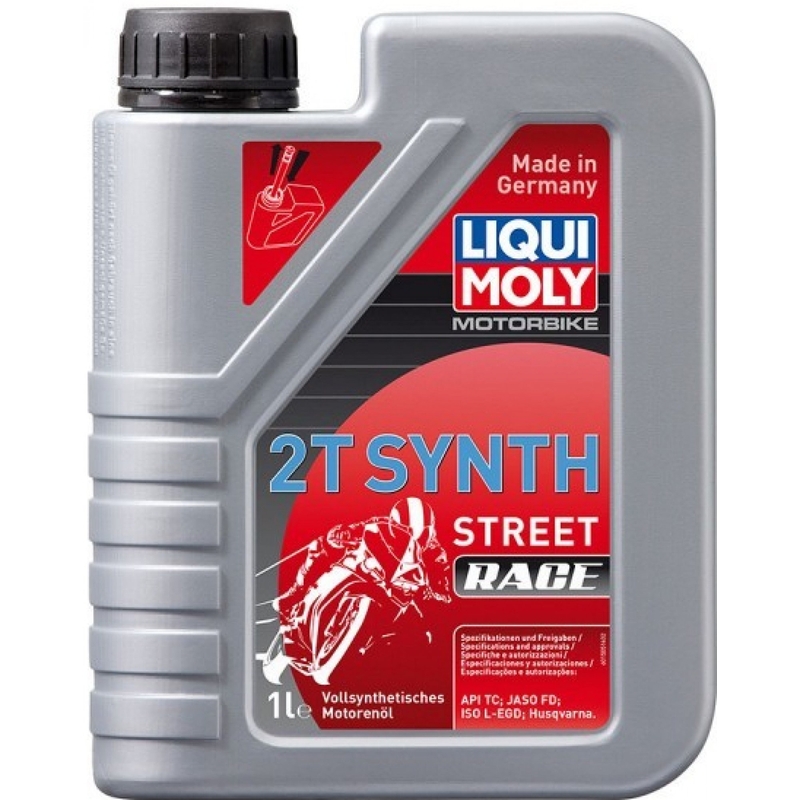 Motorno olje LIQUI MOLY Motorbike 2T Synth Race 1 l