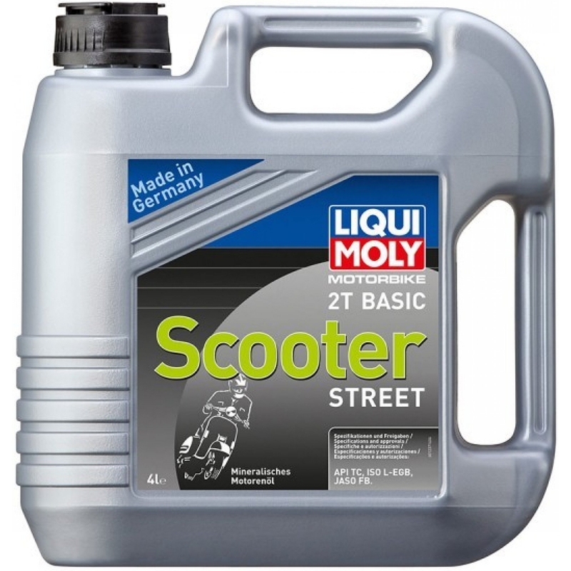 Motorno olje LIQUI MOLY Motorbike 2T Basic Scooter 4 l