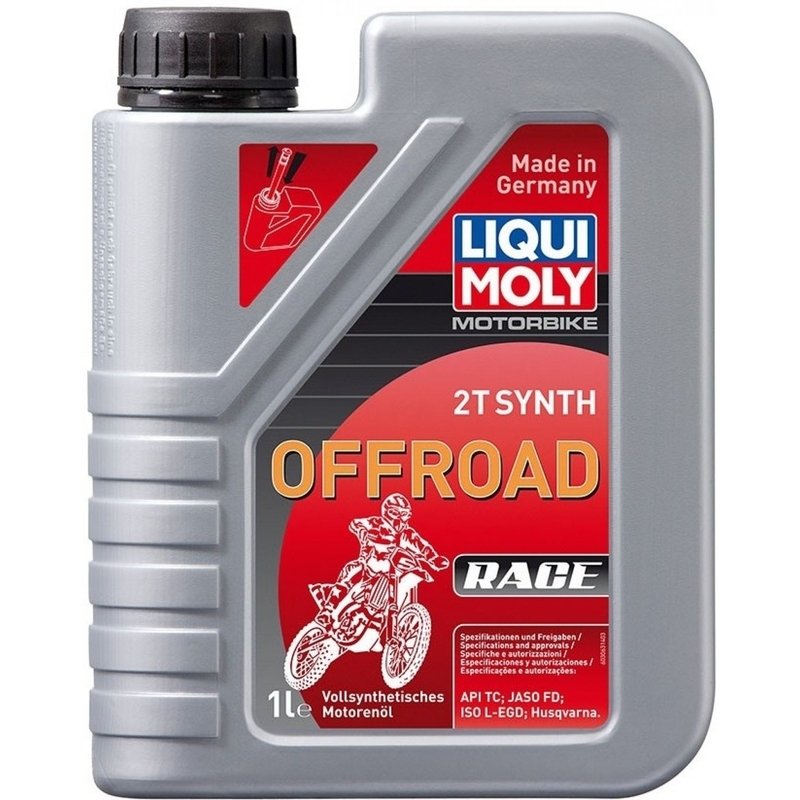Motorno olje LIQUI MOLY Motorbike 2T Synth Offroad Race 1 l