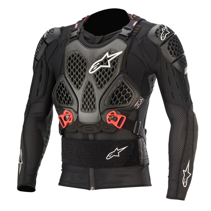 Alpinestars Bionic Tech V2 črno-rdeča zaščita telesa