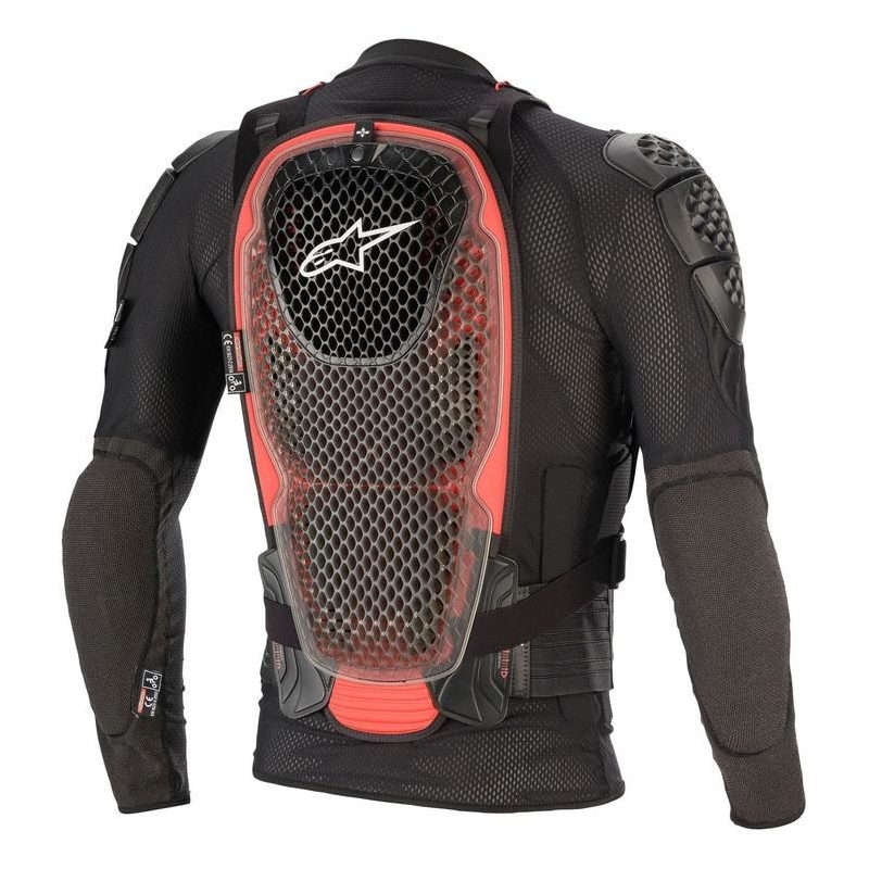 Alpinestars Bionic Tech V2 črno-rdeča zaščita telesa