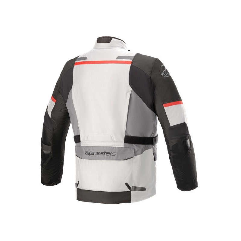 Alpinestars Andes Drystar Grey-Black-Red motoristična jakna