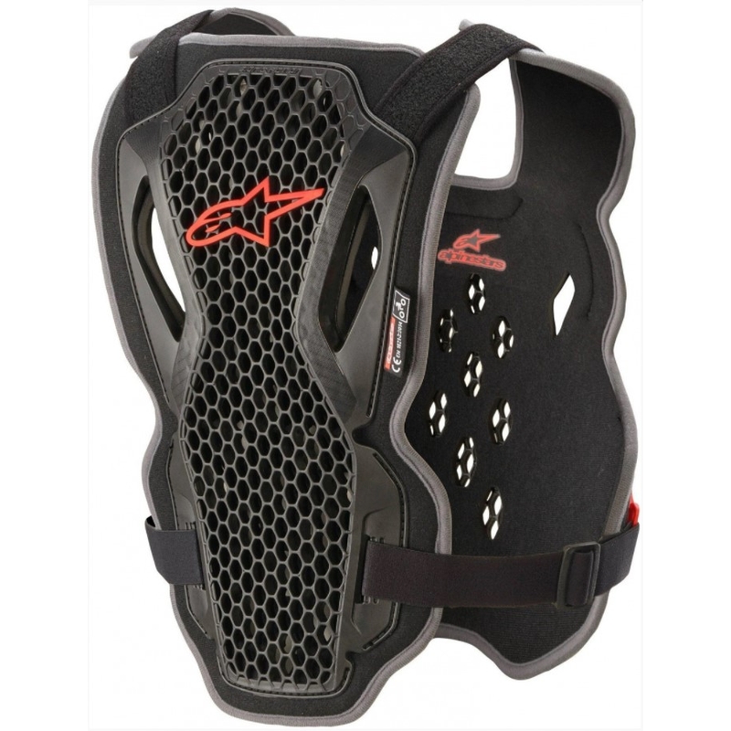 Alpinestars Bionic Action prsni ščitnik črno-rdeč
