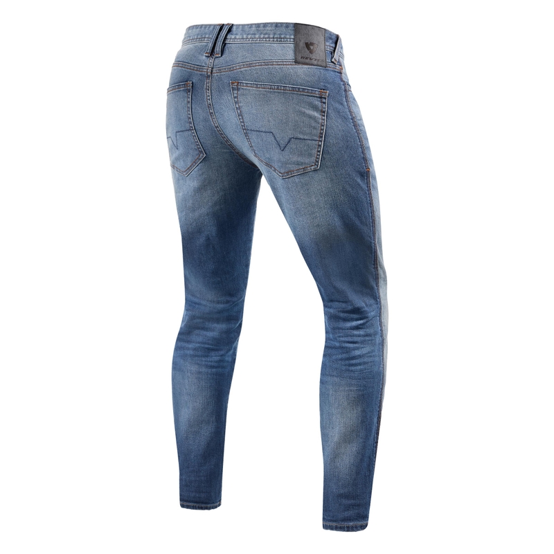 Motoristične kavbojke Revit Piston 2 SK blue razprodaja