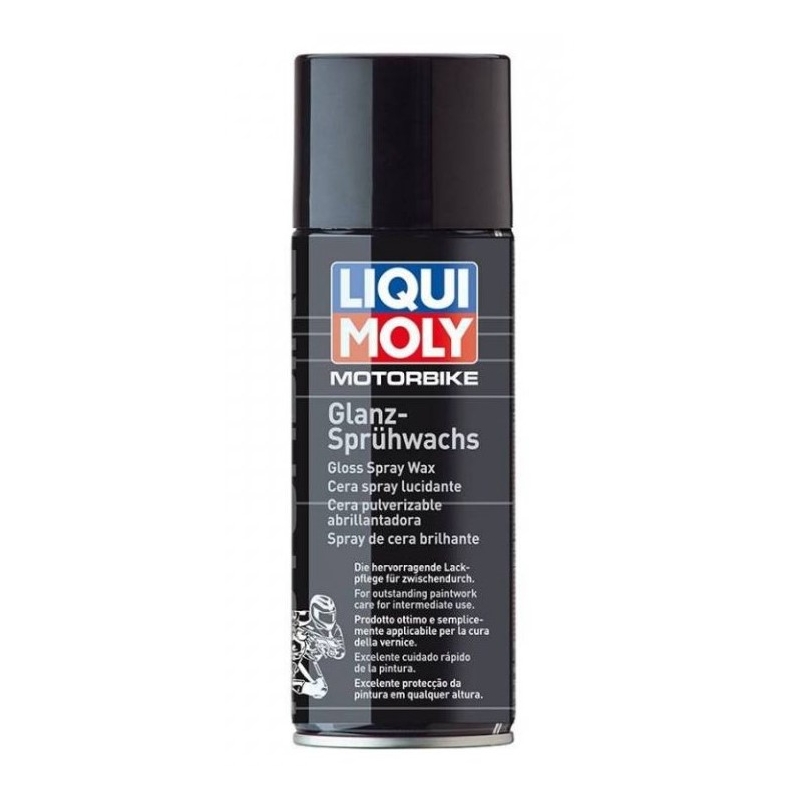LIQUI MOLY Motociklistični vosek v razpršilu za sijaj 400 ml