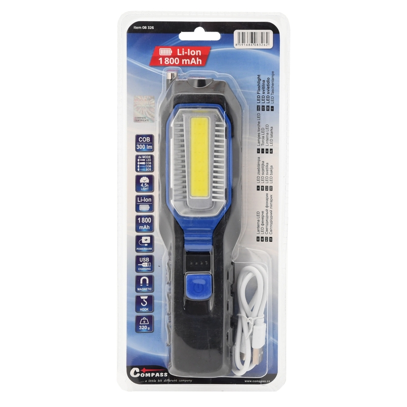 Kompas LED svetilka 300 lm