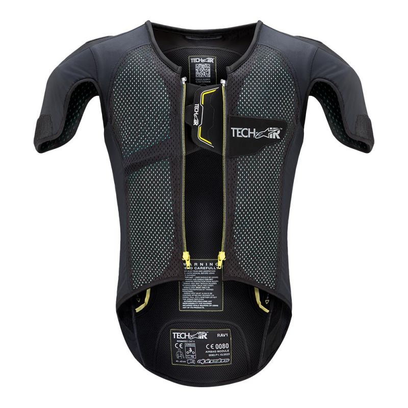 Alpinestars Tech-Air® Race Vest zračna blazina črno-rumena razprodaja