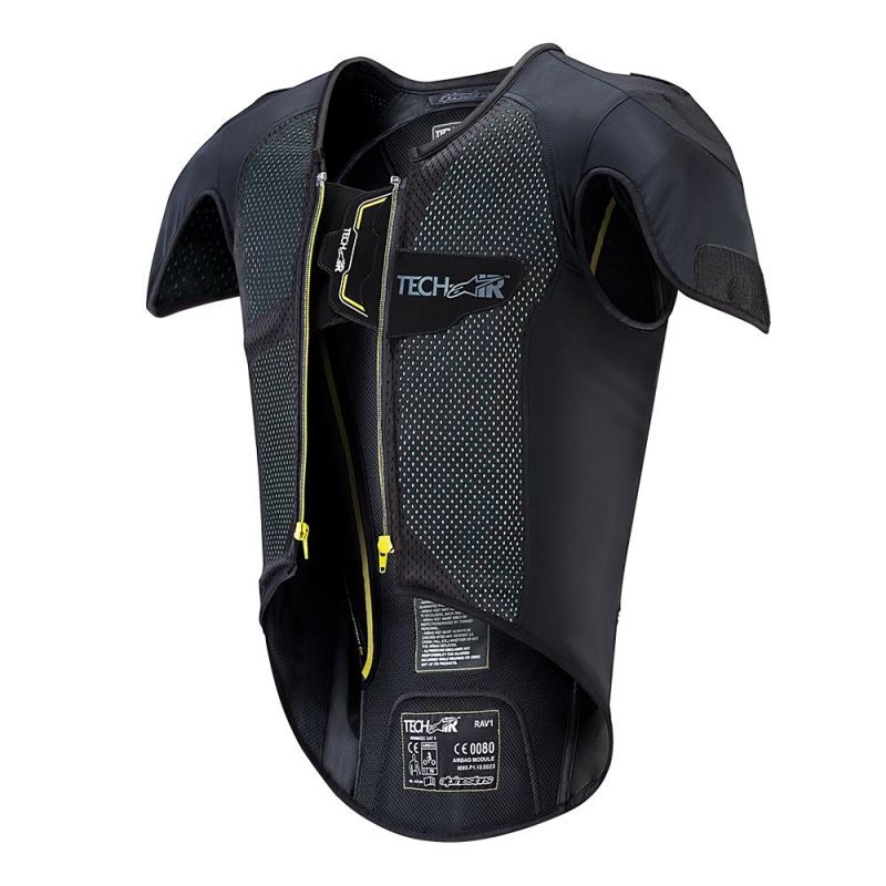 Alpinestars Tech-Air® Race Vest zračna blazina črno-rumena razprodaja