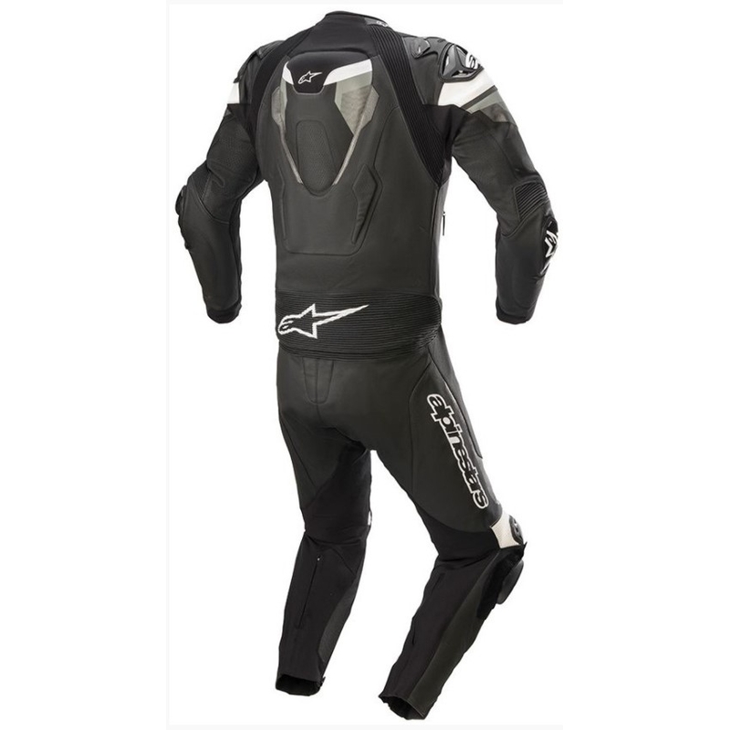 Alpinestars ATEM 4 dvodelna obleka črno-sivo-bela