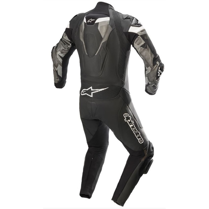 Alpinestars ATEM 4 black-grey-white enodelni kombinezoni - razprodaja