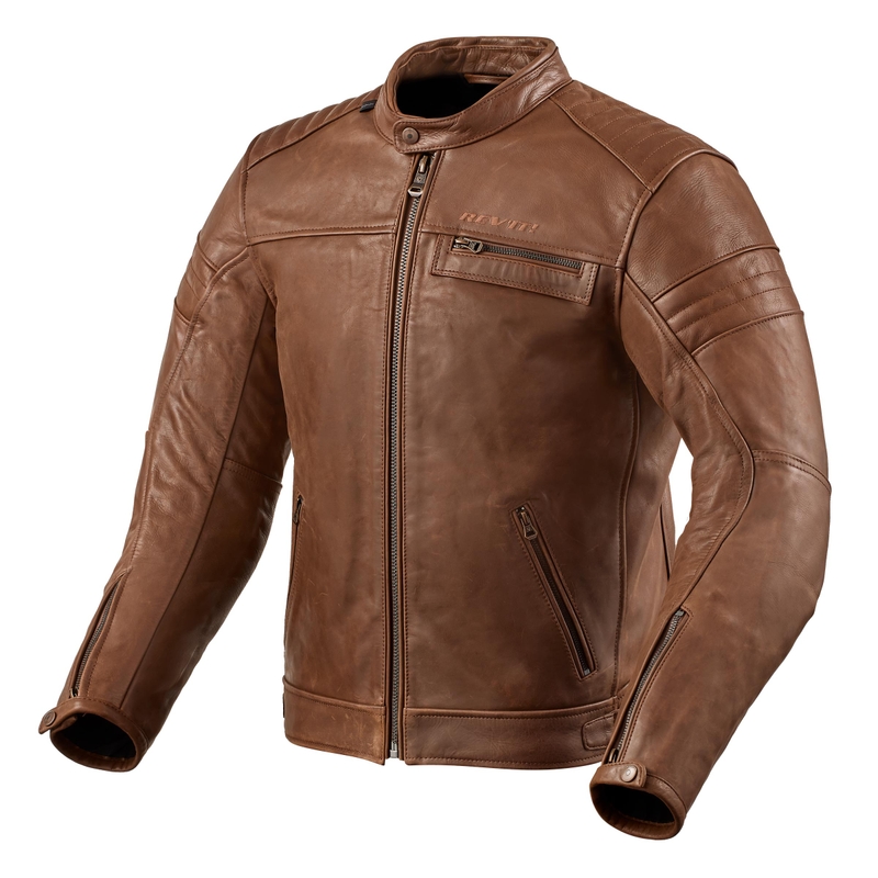 Revit Restless Brown Motorcycle Jacket razprodaja