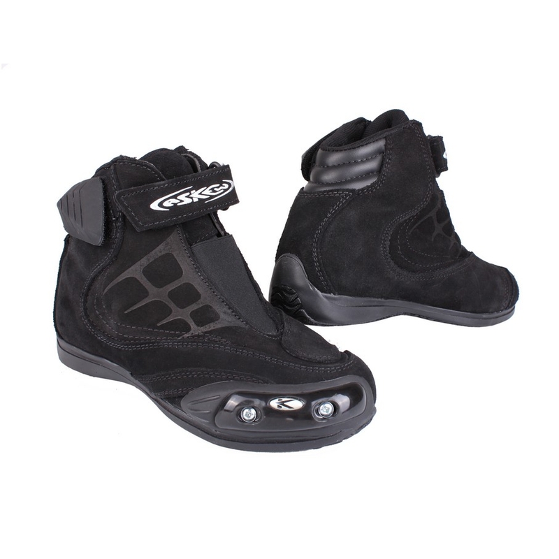 Ženski/detski moto čevlji Askew Racer black black razprodaja